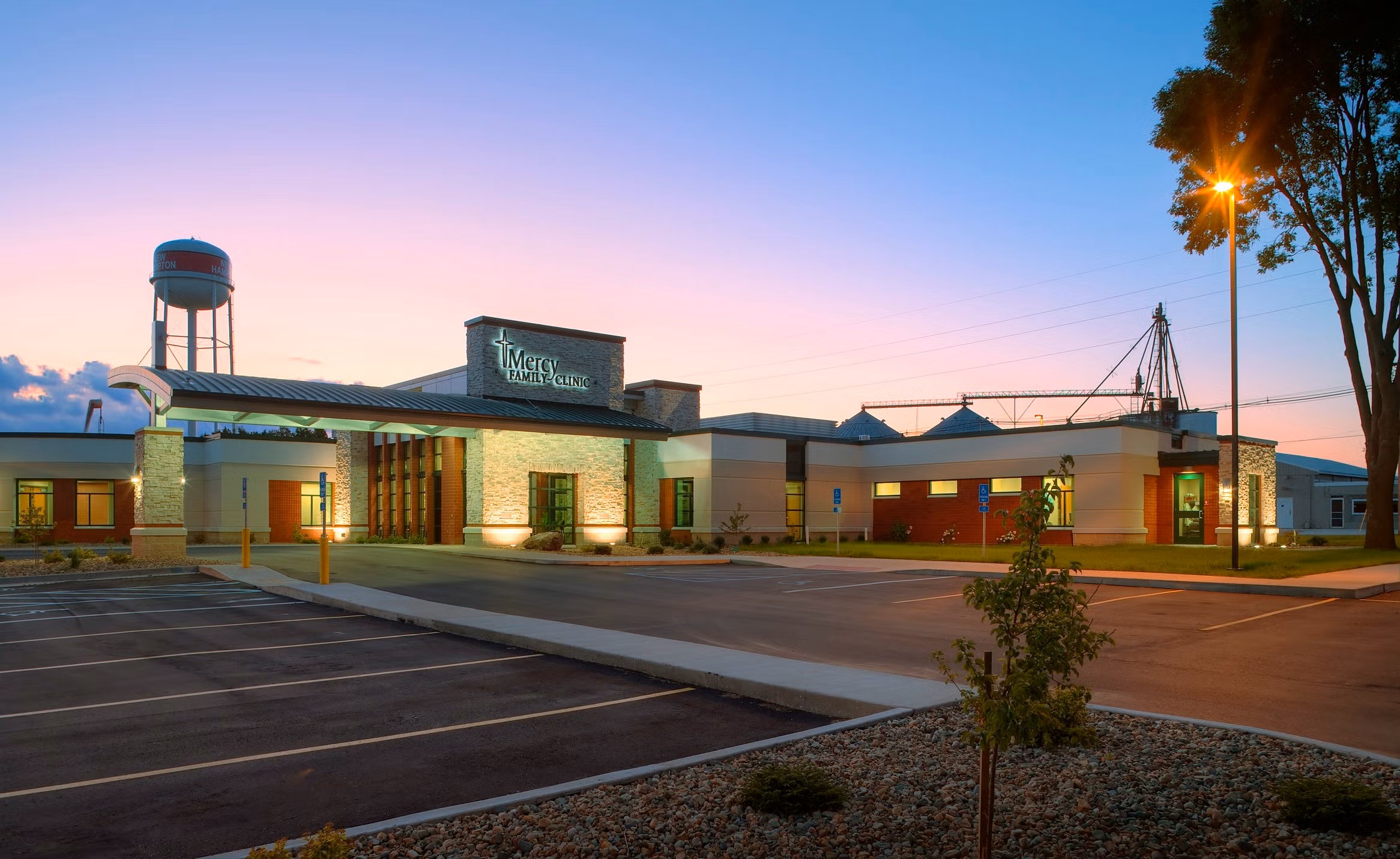 Healthcare professionals working